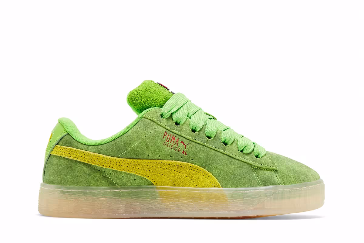 Ghostbusters x Puma Suede XL Slimer, view 2