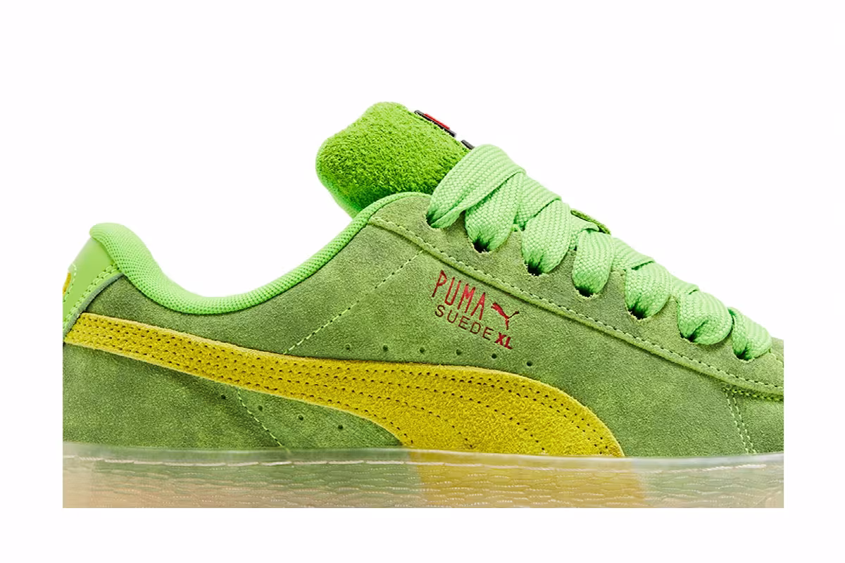 Ghostbusters x Puma Suede XL Slimer, view 3