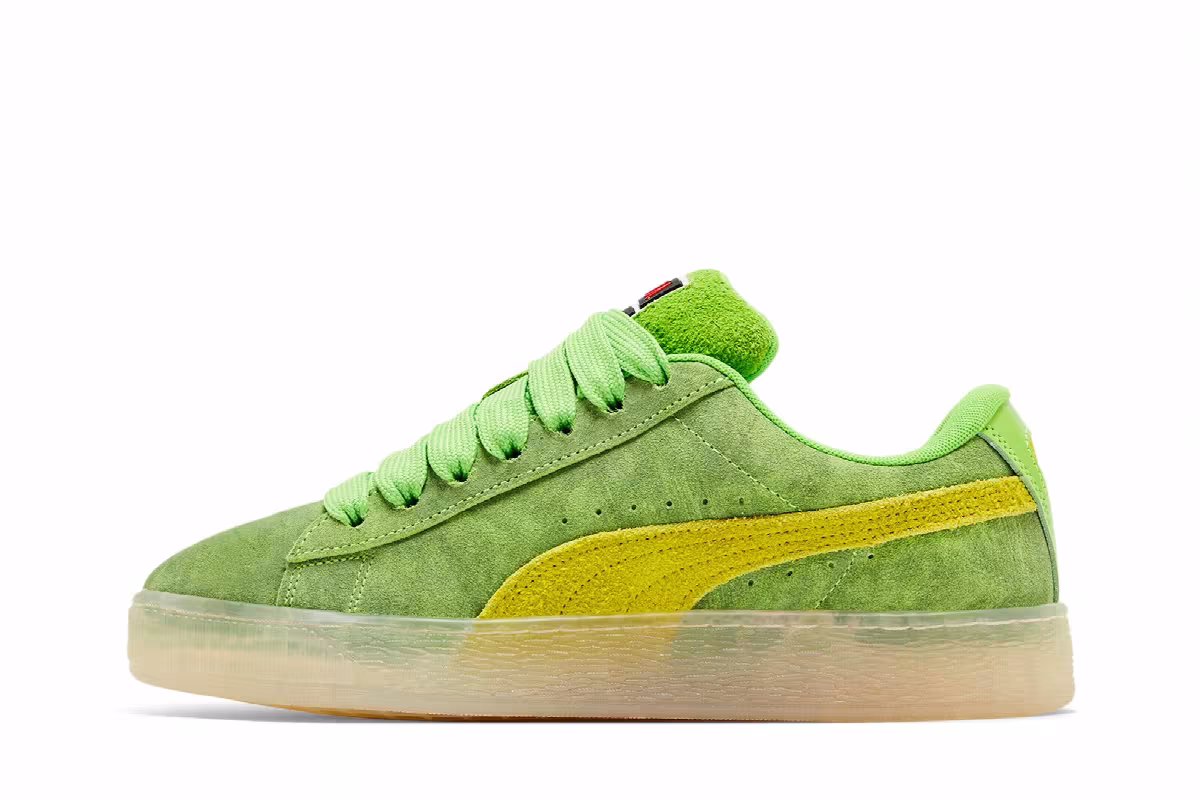 Ghostbusters x Puma Suede XL Slimer, view 4