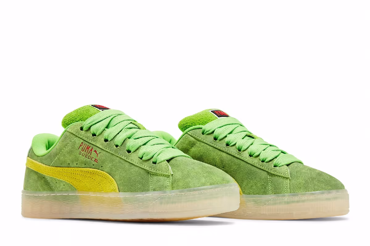 Ghostbusters x Puma Suede XL Slimer, view 9