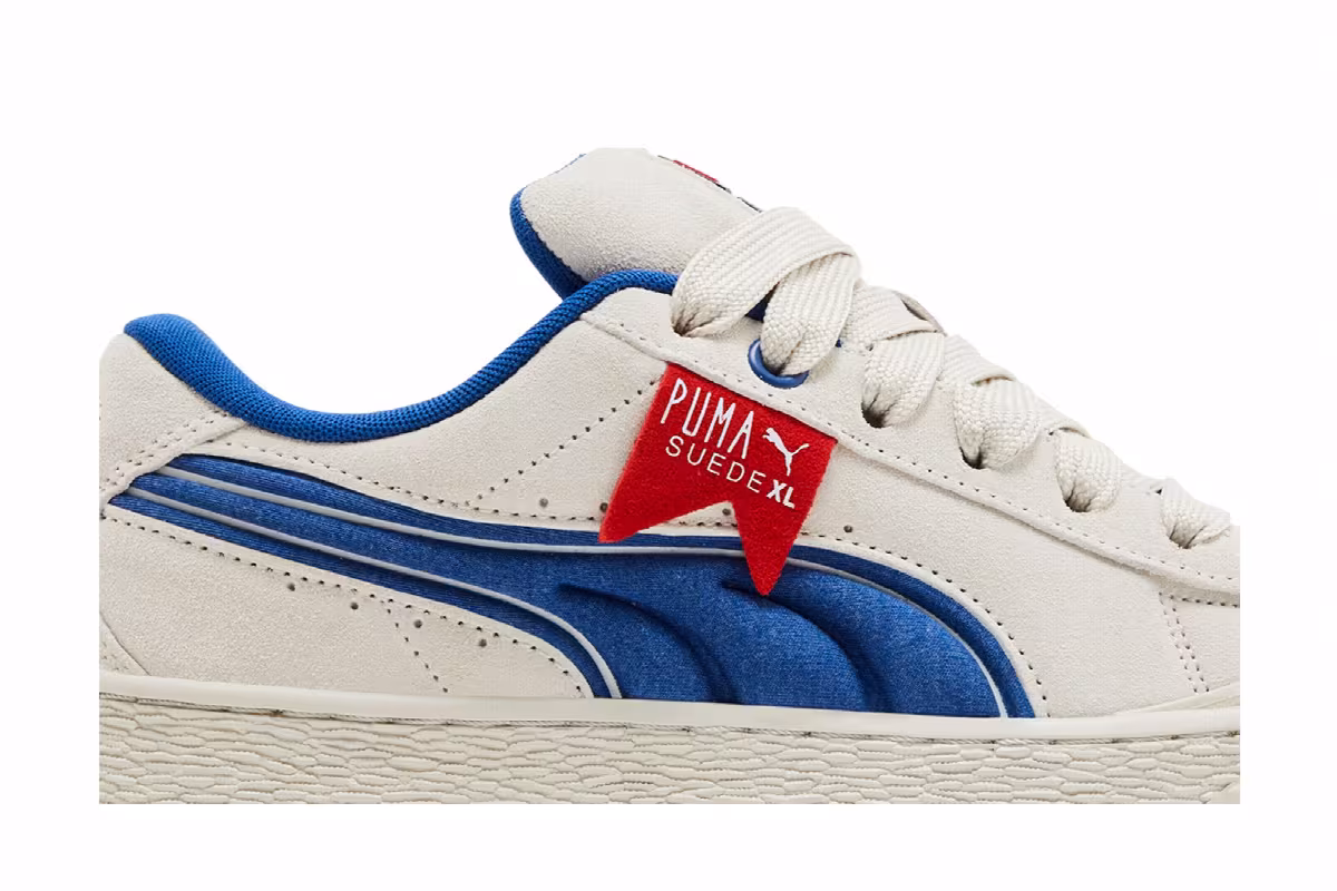Ghostbusters x Puma Suede XL Stay Puft Marshmallow, view 3