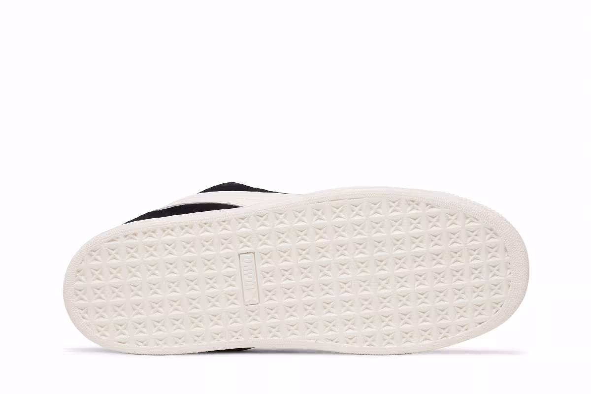 Pleasures x Puma Suede XL Black Frosted Ivory, view 5