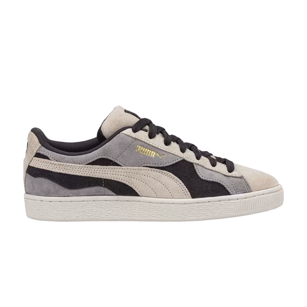 Puma Suede Camowave - Grey White