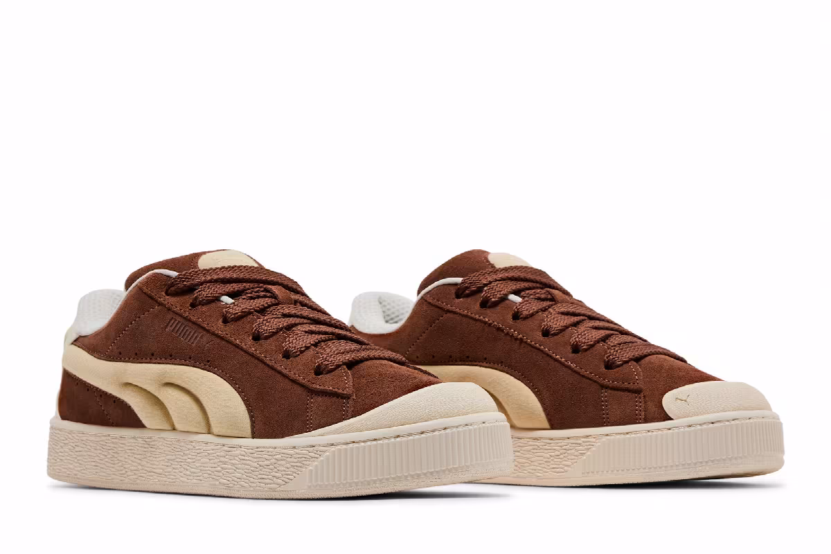 Puma Suede XL Crush Preserves Pack - Brown Mushroom, view 9