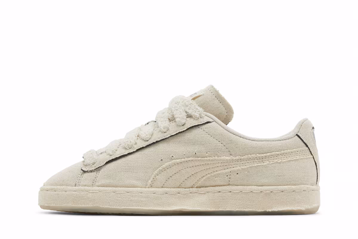 LAAMS x Puma Suede Blank Canvas, view 4