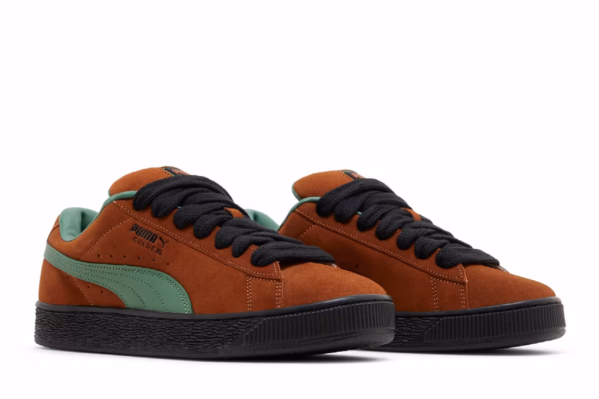 Puma Suede XL Teak Deep Forest, view 9