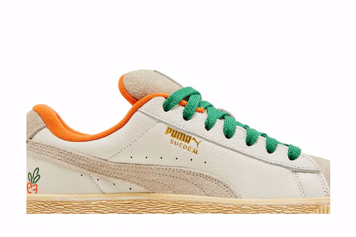 Anwar Carrots x Puma Suede XL Scavenger Hunt Pack - Warm White, view 3