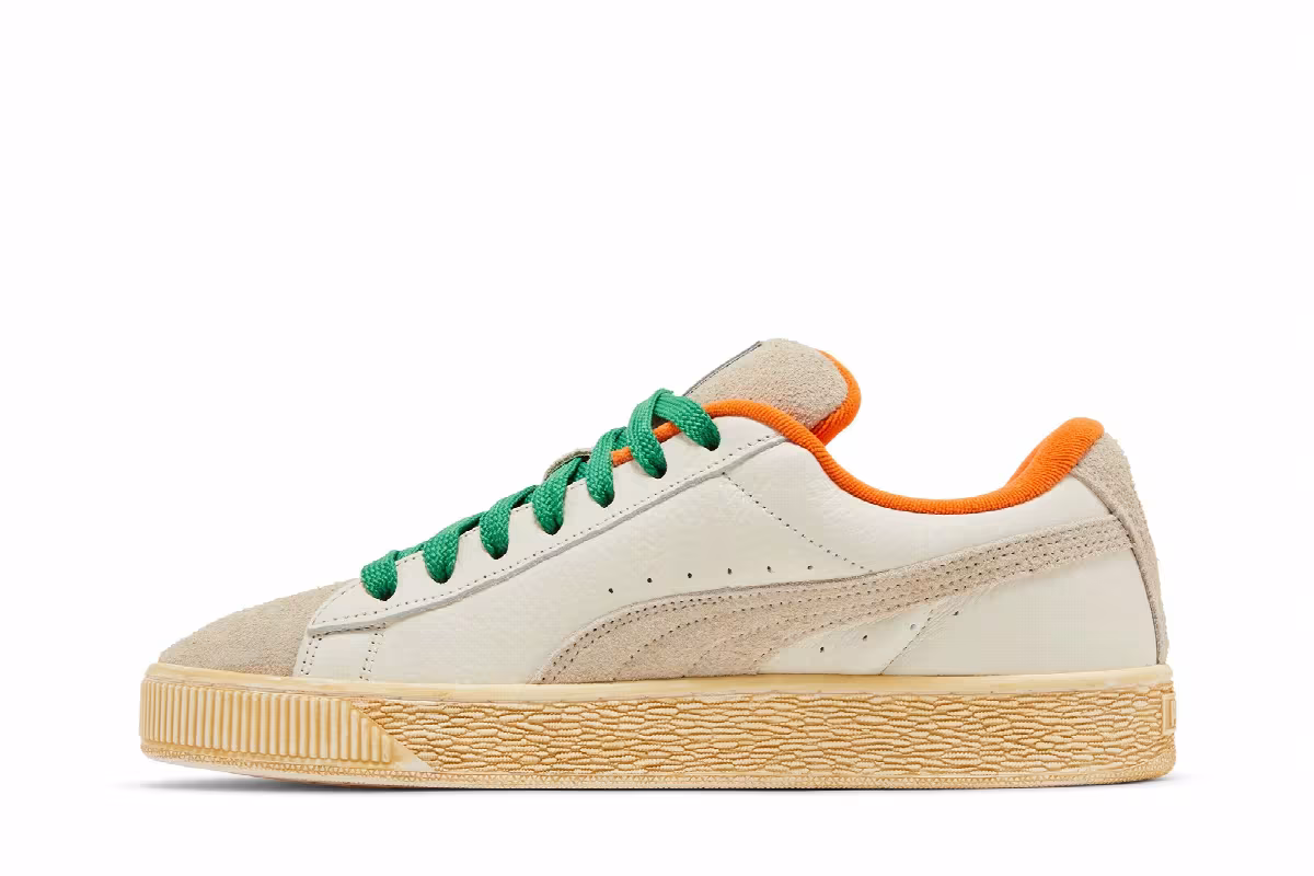 Anwar Carrots x Puma Suede XL Scavenger Hunt Pack - Warm White, view 4