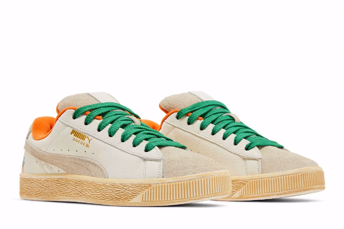 Anwar Carrots x Puma Suede XL Scavenger Hunt Pack - Warm White, view 9