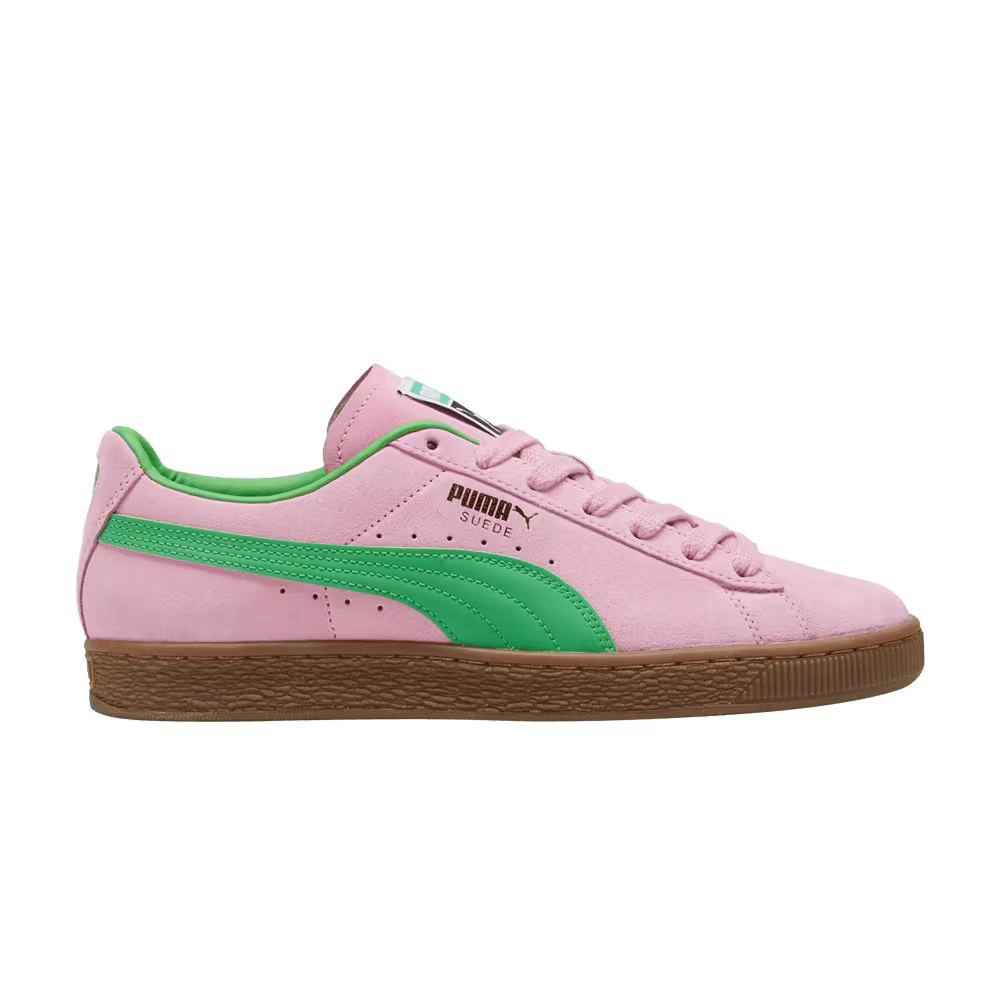 Puma Suede Terrace Pink Delight Green
