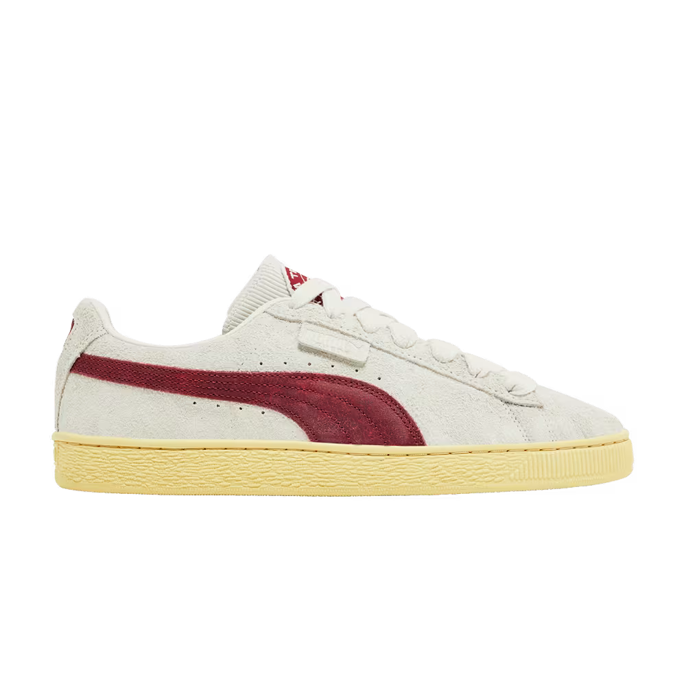 Palm Tree Crew x Puma Suede R Vapor Grey Club Red