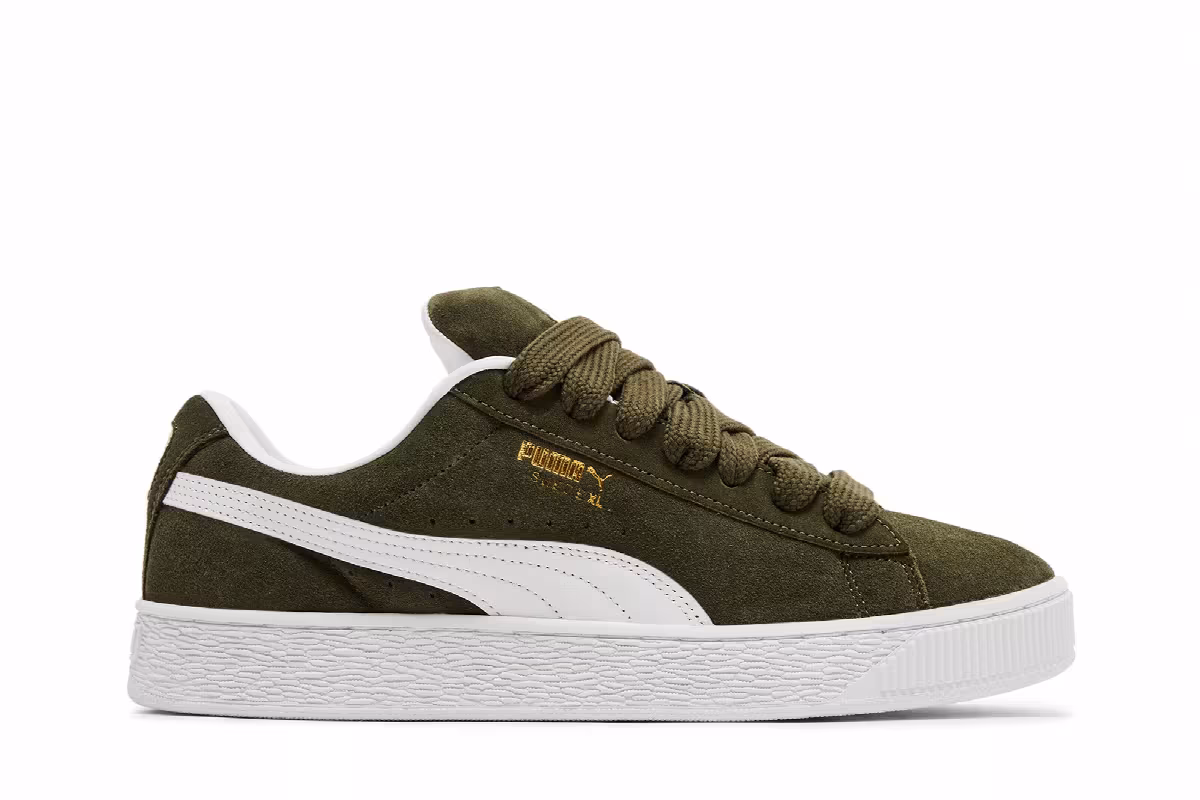 Puma Suede XL Dark Olive, view 2