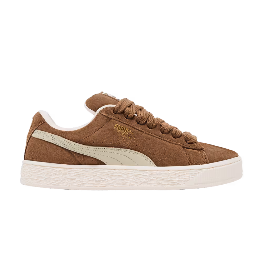 Puma Suede XL Tan White