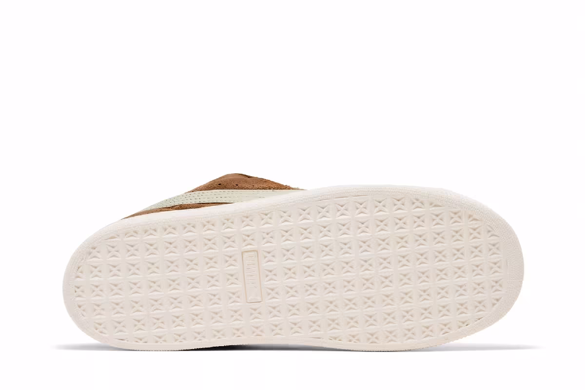 Puma Suede XL Tan White, view 5