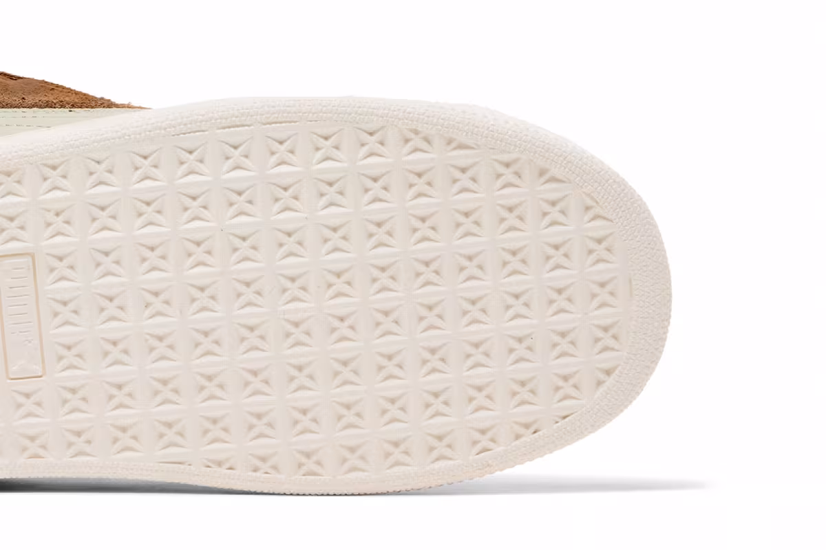 Puma Suede XL Tan White, view 6