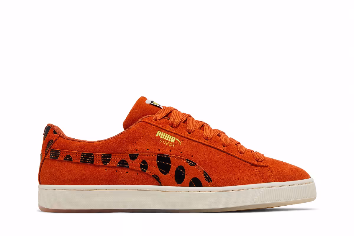 Cheetos x Puma Suede Chester Paw Prints, view 2