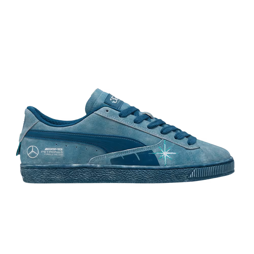 Mercedes-AMG Petronas F1 x Puma Suede T Crews Go Summer