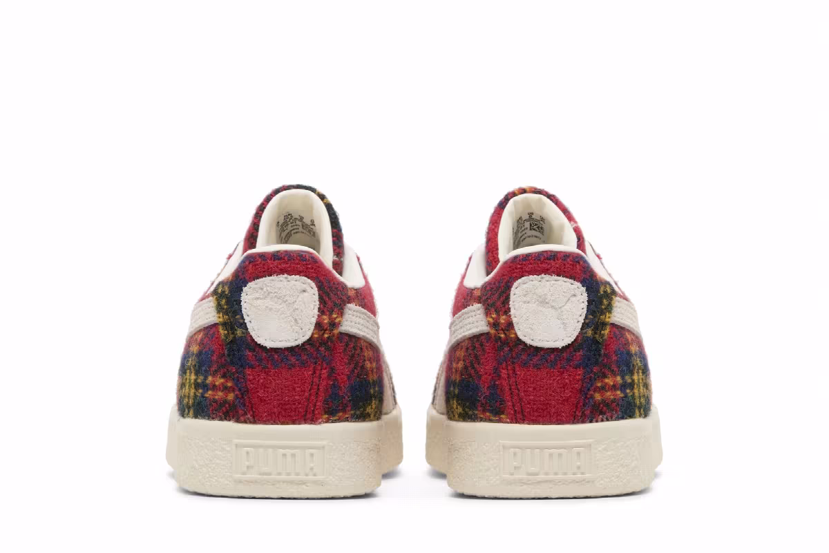 Harris Tweed x Puma Suede Vintage Tartan - Red, view 7