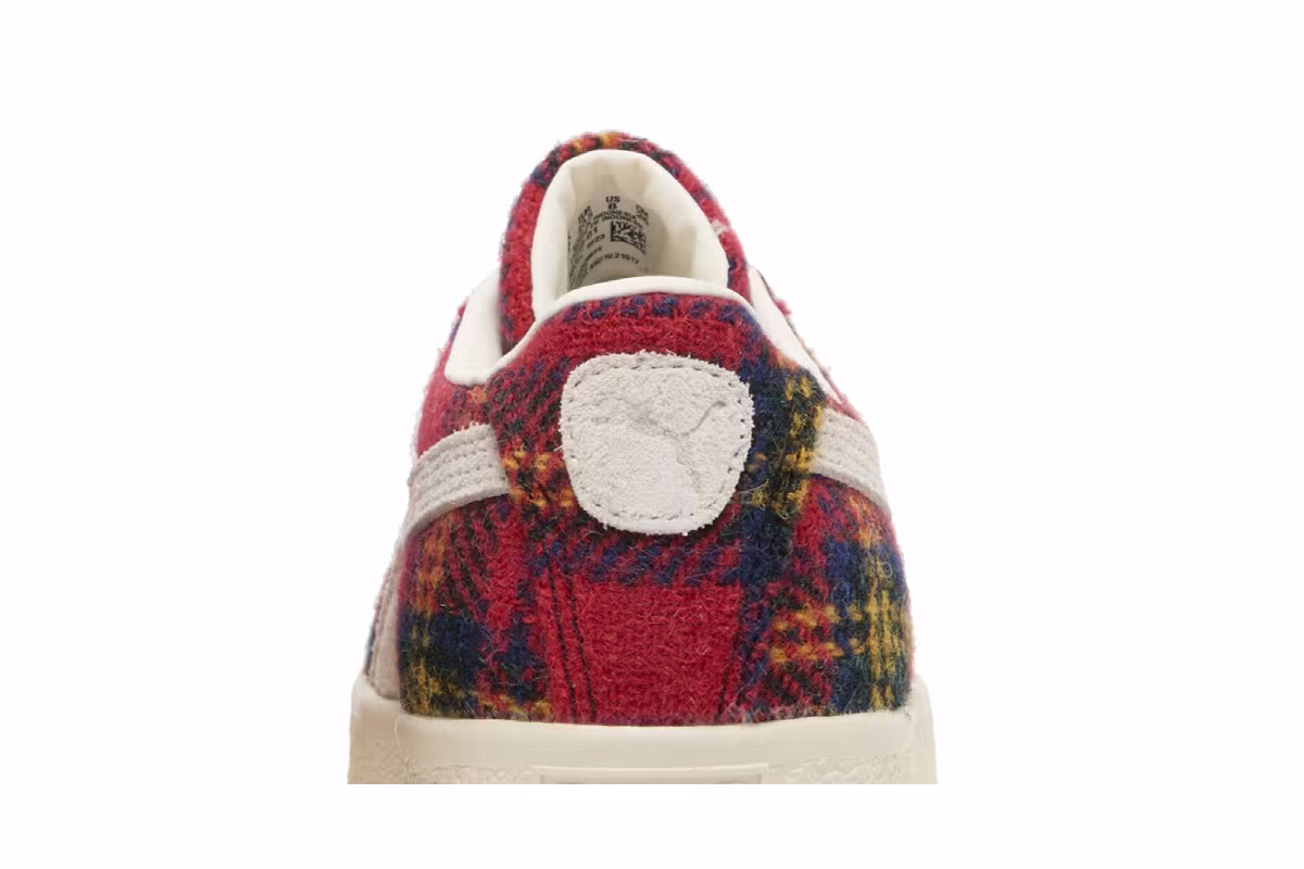 Harris Tweed x Puma Suede Vintage Tartan - Red, view 8
