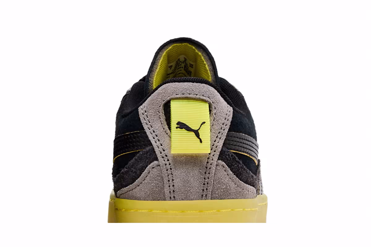 Scuderia Ferrari x Puma Suede Trippy - Black Speed Yellow, view 8