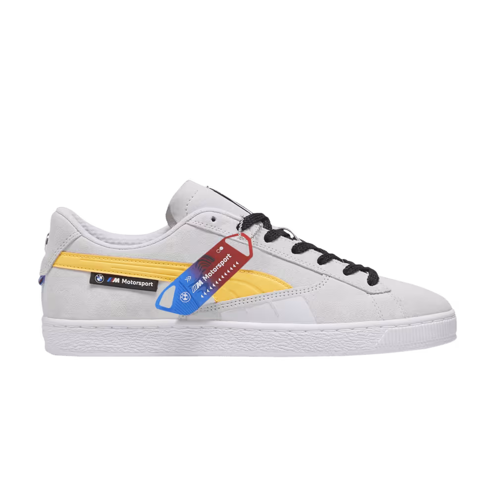 Puma BMW Motorsport x Suede Silver Mist Tangerine