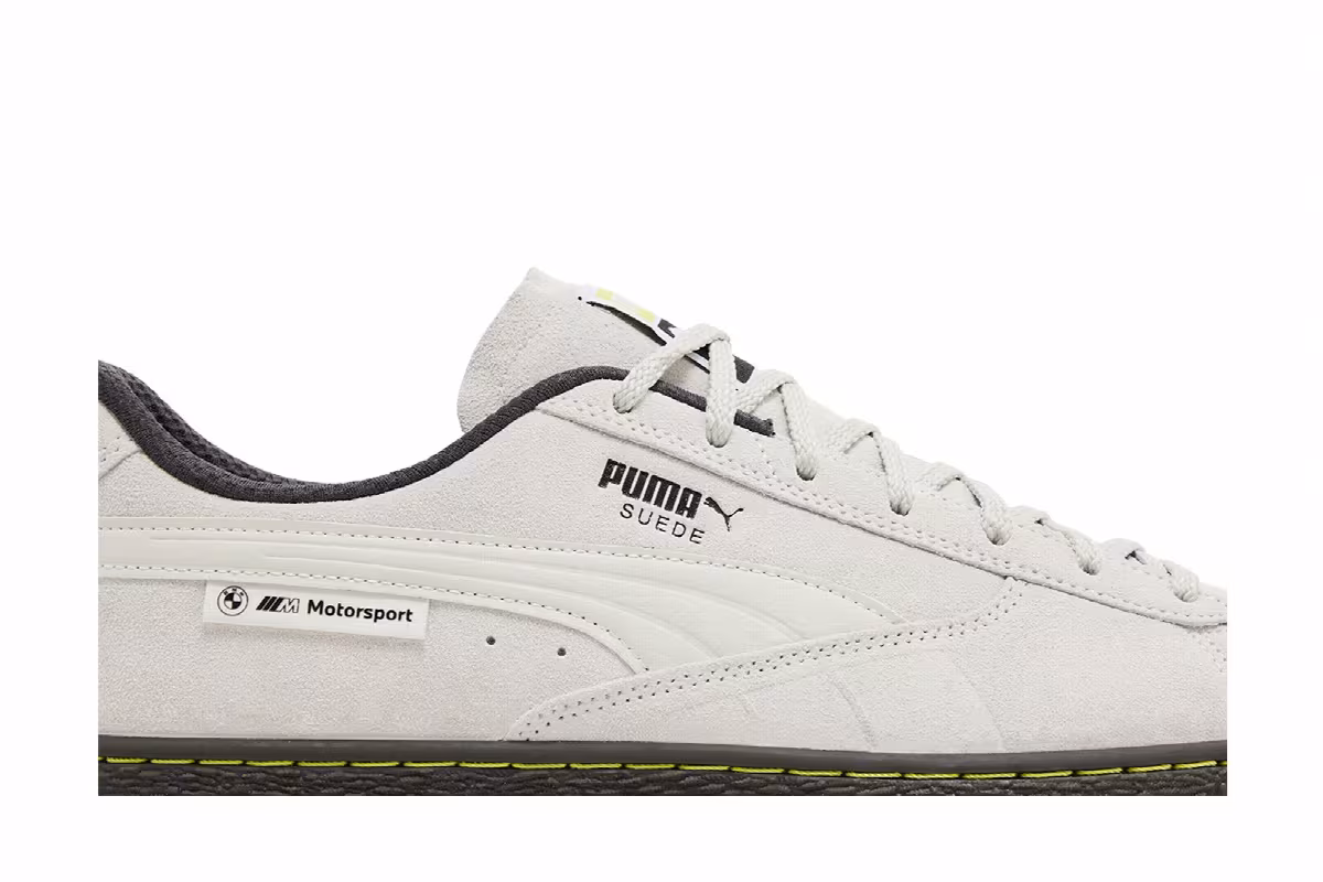 BMW M Motorsport x Puma Suede Vapor Grey, view 3