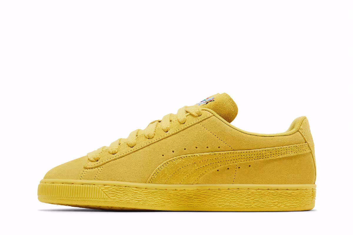 Puma Suede Love Marathon - Court Yellow, view 4