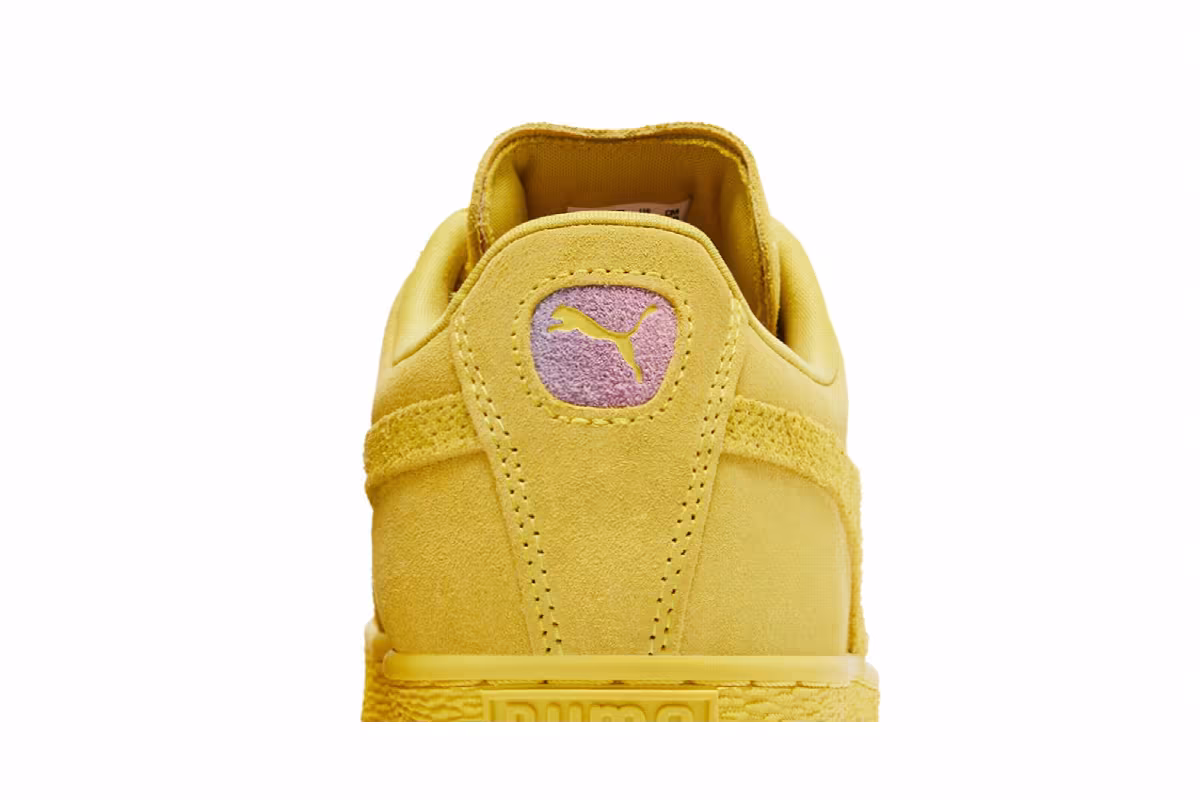 Puma Suede Love Marathon - Court Yellow, view 8