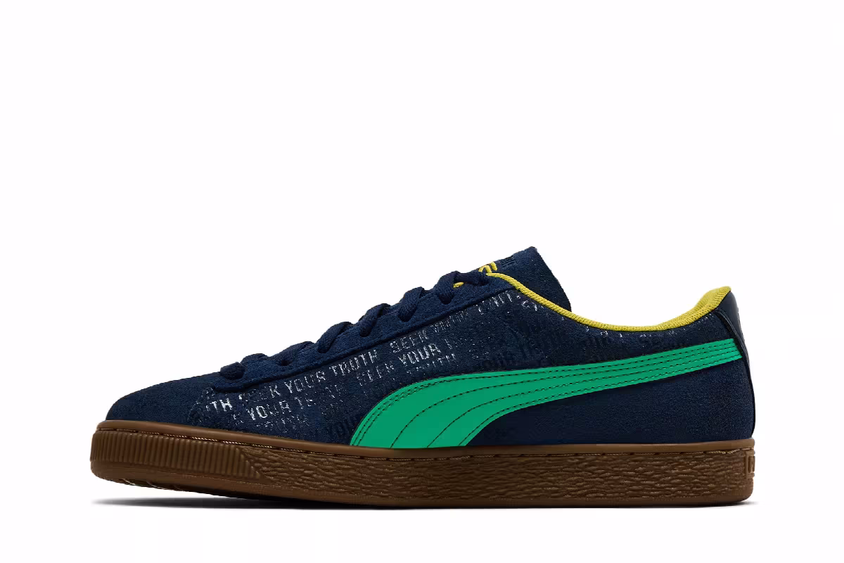 Ayrton Senna Institute x Puma Suede Senna A Vida, view 4
