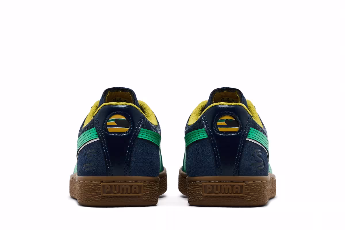 Ayrton Senna Institute x Puma Suede Senna A Vida, view 7