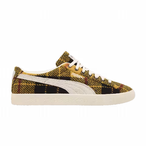 Harris Tweed x Puma Suede Vintage 'Tartan - Yellow'