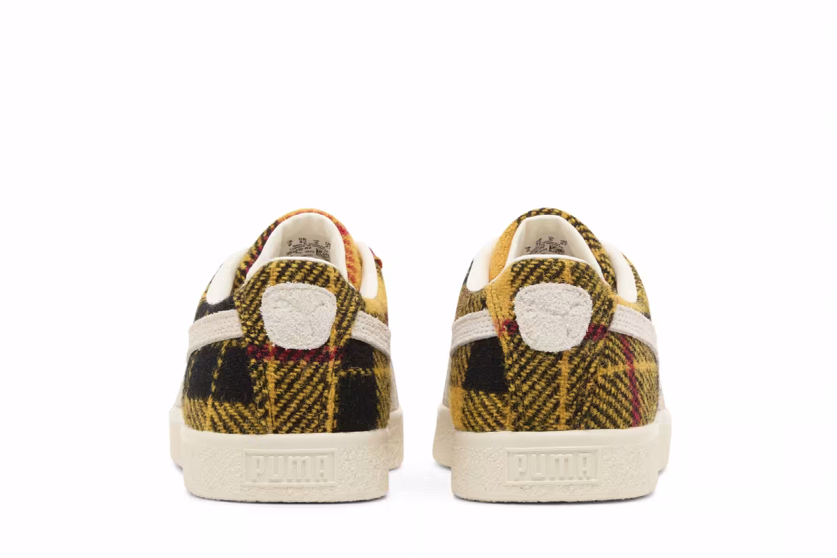 Harris Tweed x Puma Suede Vintage Tartan - Yellow, view 7