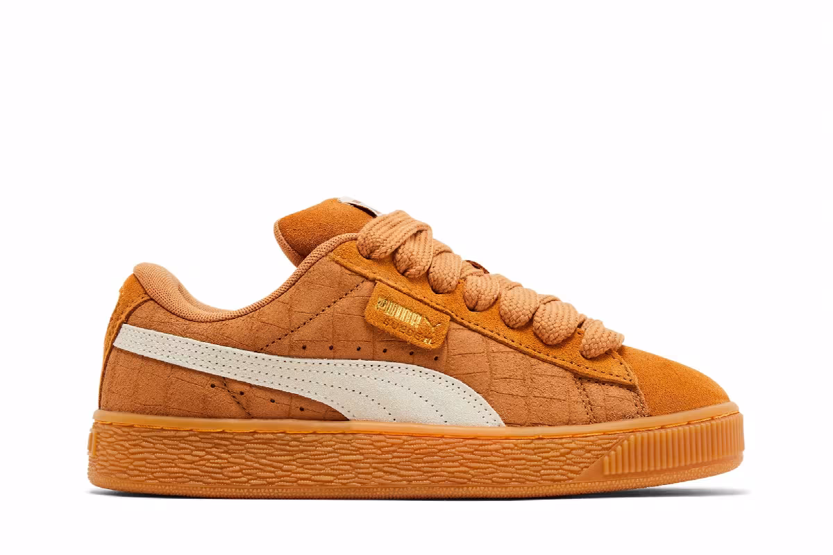 Puma Women's Suede XL Elevated - Caramel Latte Gum, view 2