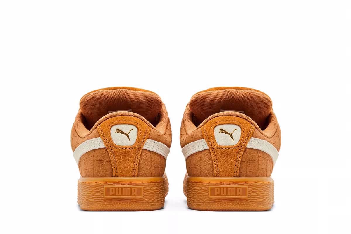 Puma Women's Suede XL Elevated - Caramel Latte Gum, view 7