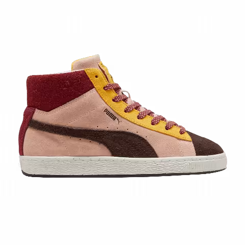 lemlem x Puma Wmns Suede Mid 'Dark Chocolate Rose Quartz'