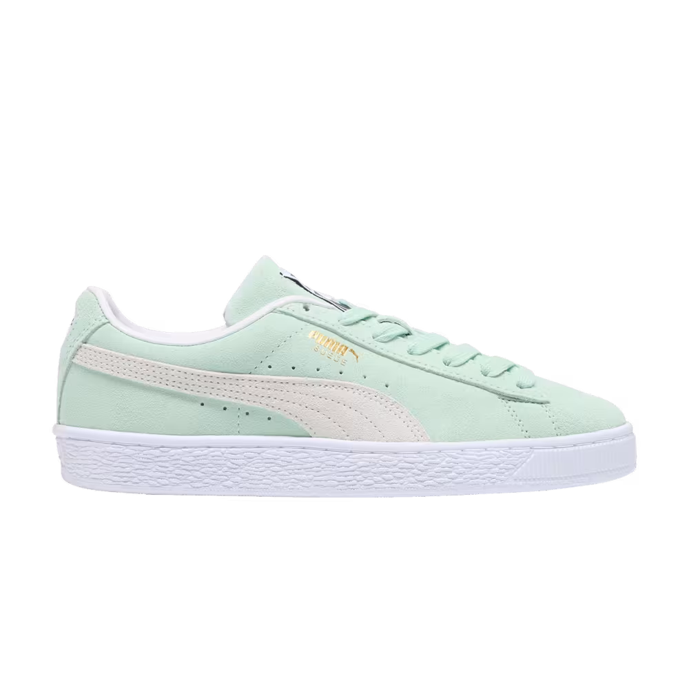 Puma Women's Suede Classic 21 Fresh Mint White