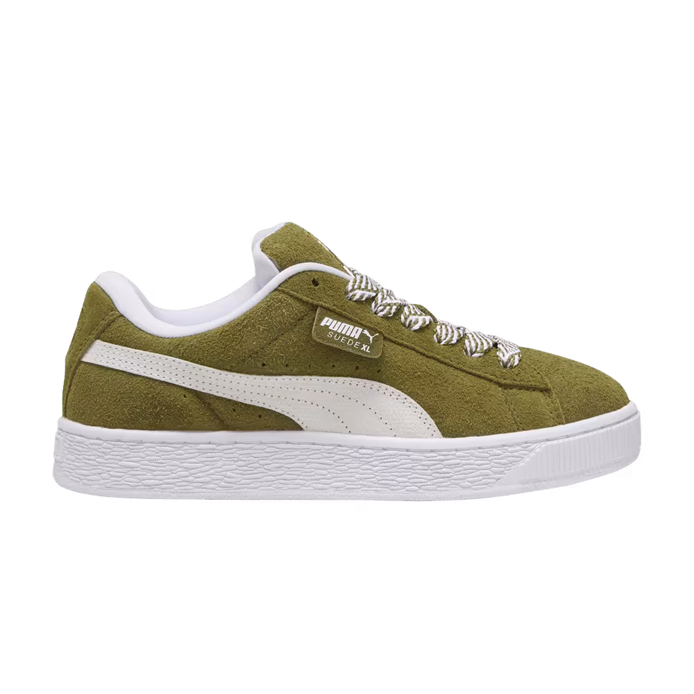 Puma Women's Suede XL Soft Olive Green