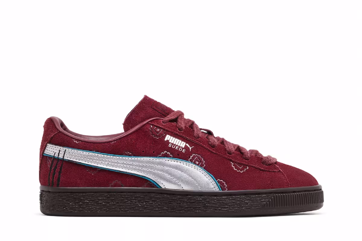 One Piece x Puma Suede Big Kid Red Hair Pirates, view 2