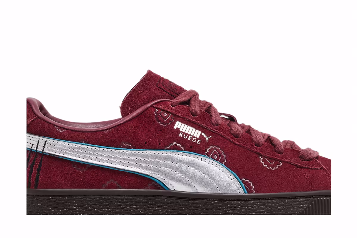 One Piece x Puma Suede Big Kid Red Hair Pirates, view 3
