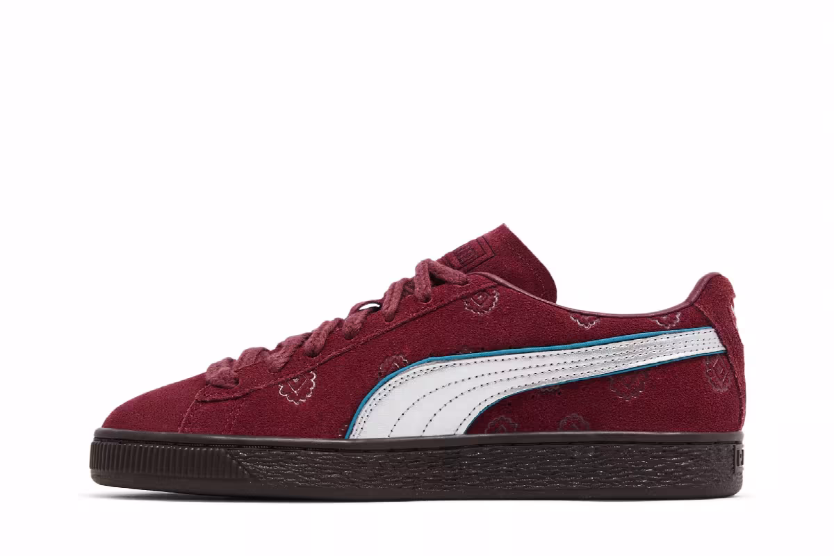 One Piece x Puma Suede Big Kid Red Hair Pirates, view 4