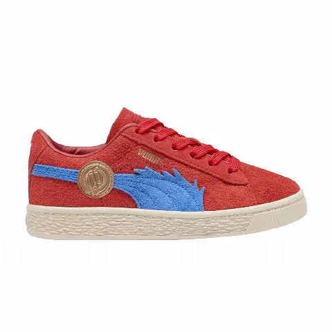 One Piece x Puma Suede Little Kid 'Luffy'