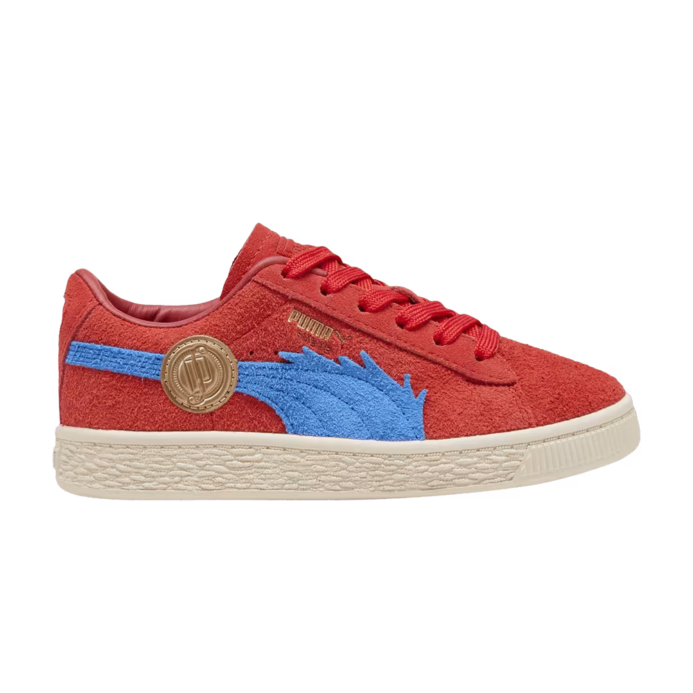 One Piece x Puma Suede Little Kid Luffy