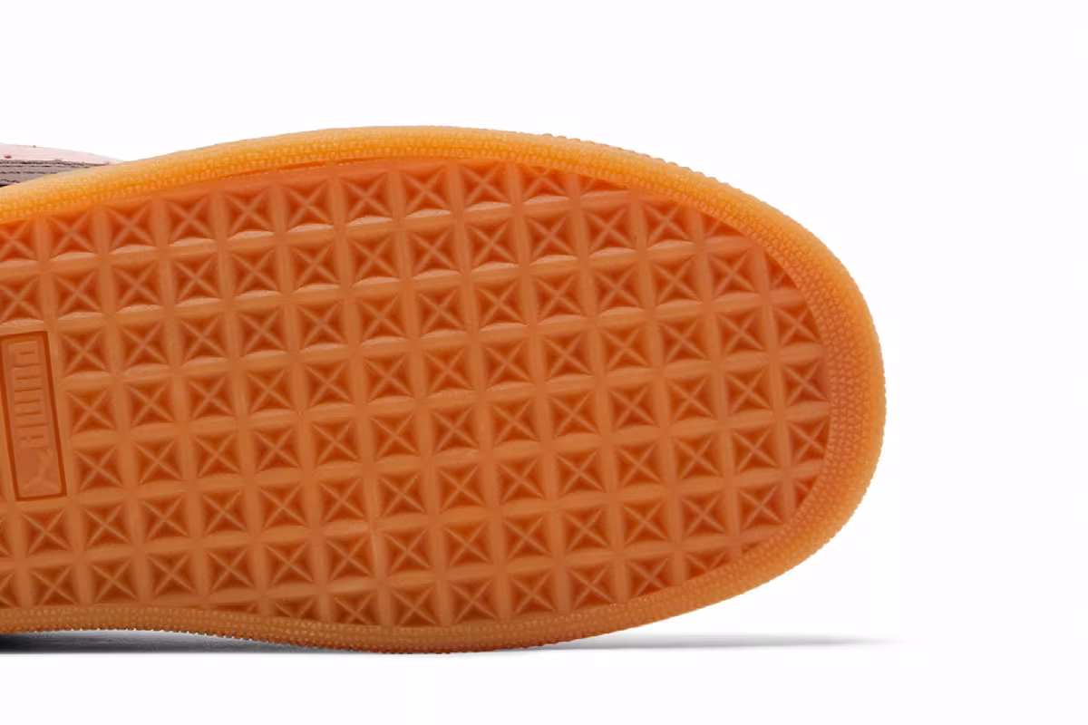 Puma Suede XL Big Kid Peach Smoothie Gum, view 6