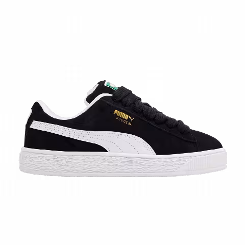 Puma Suede XL Big Kid 'Black White'