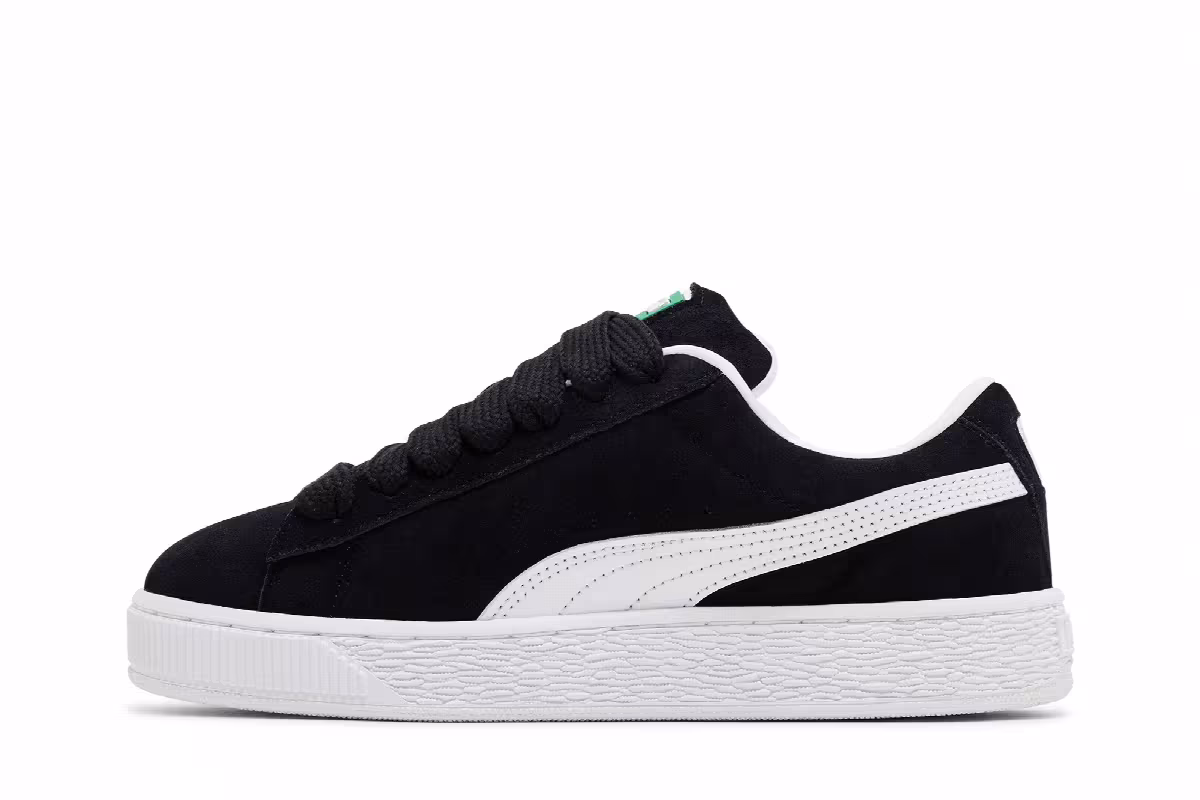 Puma Suede XL Big Kid Black White, view 4
