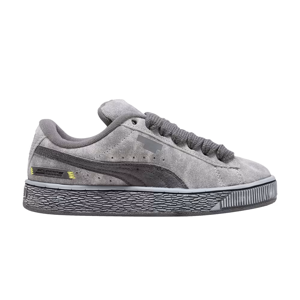 Puma Scuderia Ferrari x Suede XL Big Kid Desert Sun Pack - Black