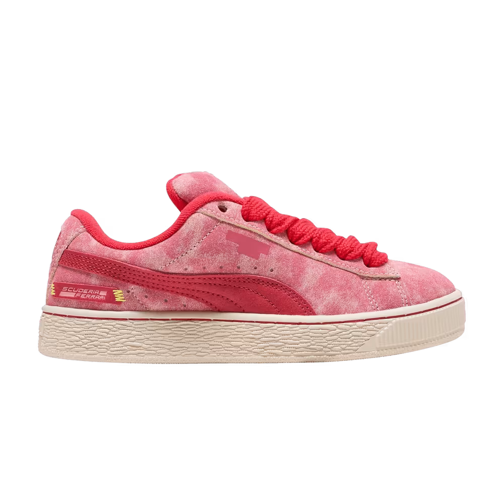 Scuderia Ferrari x Puma Suede XL Big Kid Desert Sun Pack - Rosso Corsa