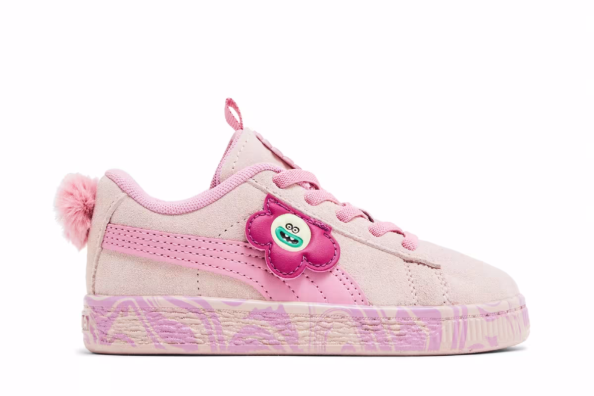Trolls x Puma Suede Classic Toddler Queen Poppy, view 2