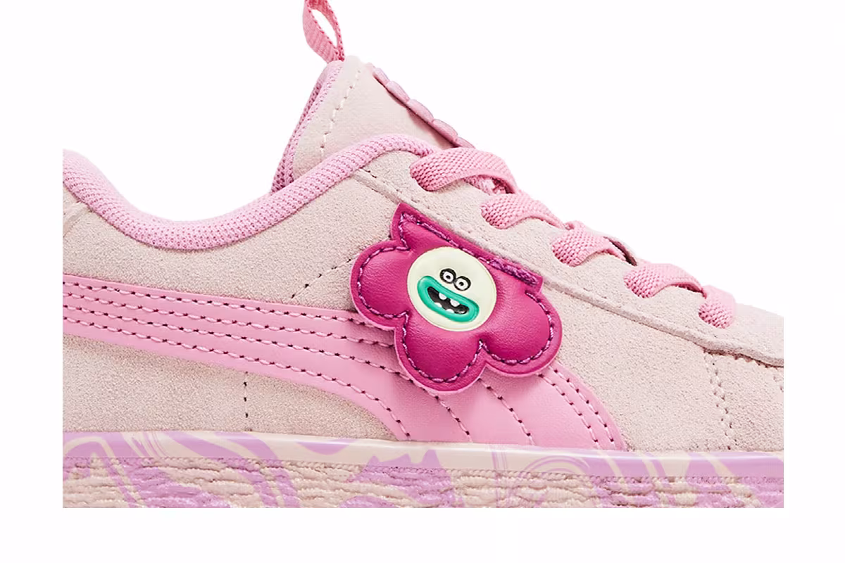 Trolls x Puma Suede Classic Toddler Queen Poppy, view 3