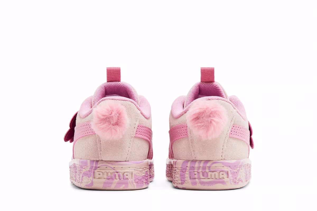 Trolls x Puma Suede Classic Toddler Queen Poppy, view 7